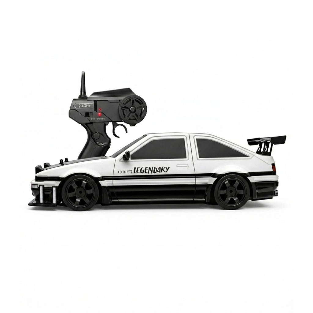 RCMania 1:16 4WD Drift RC Car | 2.4GHz | LED | Water Spray | Dual Battery | Drift & Racing Tyres | Boys Girls Adults | Multicolour