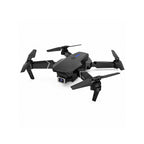RCMania Dual Camera Foldable Drone with Bluetooth Connectivity, 360° Flip & Gyro Calibration (Black/White)