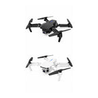 RCMania Dual Camera Foldable Drone with Bluetooth Connectivity, 360° Flip & Gyro Calibration (Black/White)