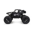 RCMania 4x4 Off-Road Rock Crawler RC Car | Monster Truck | Heavy Duty Climbing | Rechargeable Battery | Black