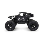 RCMania 4x4 Off-Road Rock Crawler RC Car | Monster Truck | Heavy Duty Climbing | Rechargeable Battery | Black