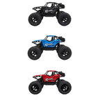 RCMania 4x4 Off-Road Rock Crawler RC Car | Monster Truck | Heavy Duty Climbing | Rechargeable Battery | Black