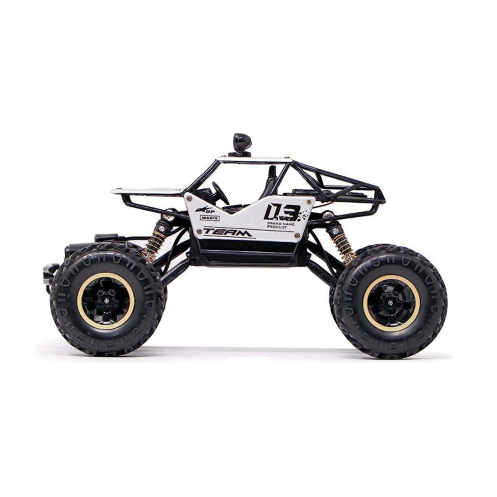 RCMania Monster Rock Crawler RC Car with LED Lights, High-Speed Off-Road Vehicle, Metal & Hard Plastic Body, Remote Control Rock Crawler