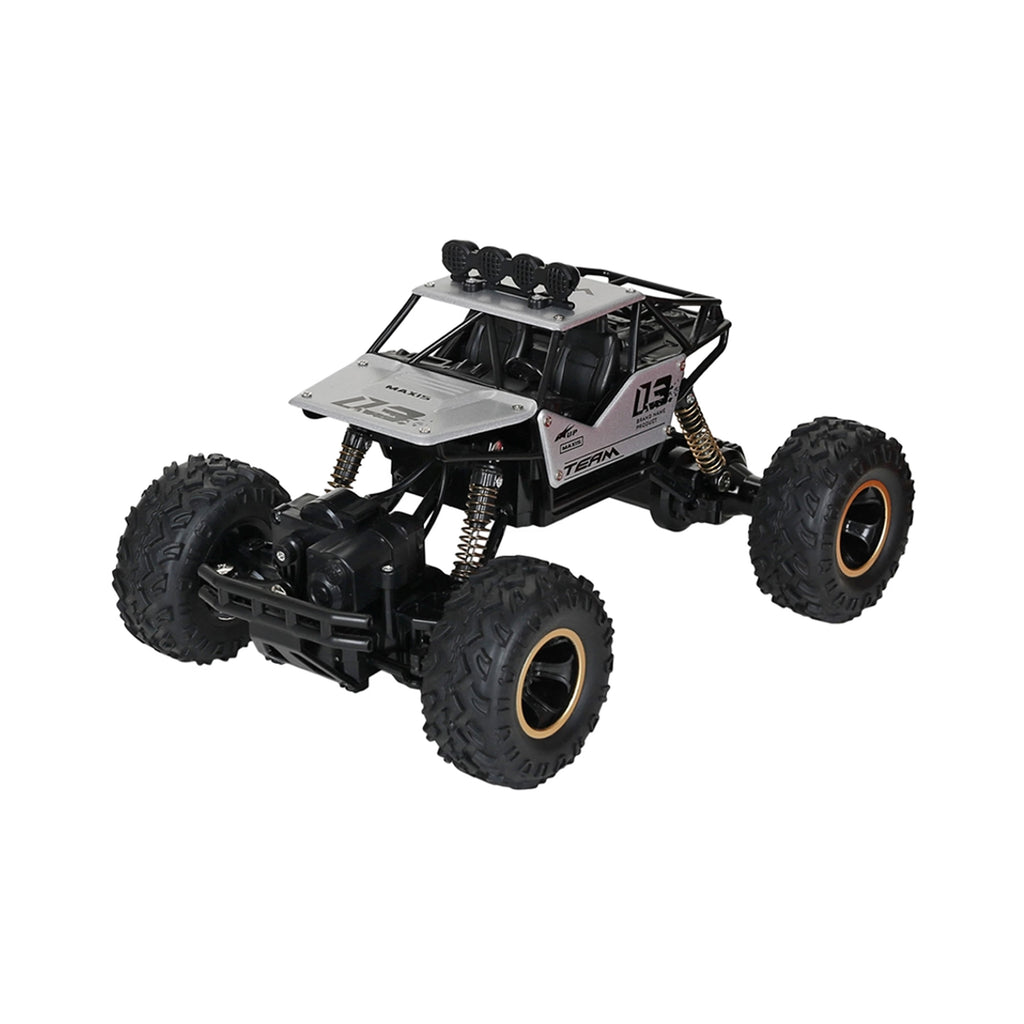 RCMania Monster Rock Crawler RC Car with LED Lights, High-Speed Off-Road Vehicle, Metal & Hard Plastic Body, Remote Control Rock Crawler