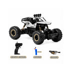 RCMania Monster Rock Crawler RC Car with LED Lights, High-Speed Off-Road Vehicle, Metal & Hard Plastic Body, Remote Control Rock Crawler