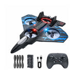 RCMania Fighter Remote Control Airplane – Multicoloured RC Aeroplane Toy for Kids