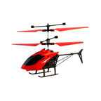 RCMania Helicopter Toy with Palm Sensor & Remote Control | Stable Flying Drone for Kids | USB Charging Cable Included | Multicolour Helicopter with LED Lights