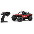RCMania 1:16 Scale Metal RC Off-Road Car | 2WD High-Speed Remote Control Car | 20Km/h Speed | 2.4GHz Racing RC Car with Multicolor LED Headlights & Off-Road Lights | Rechargeable Toy Car for Kids & Adults