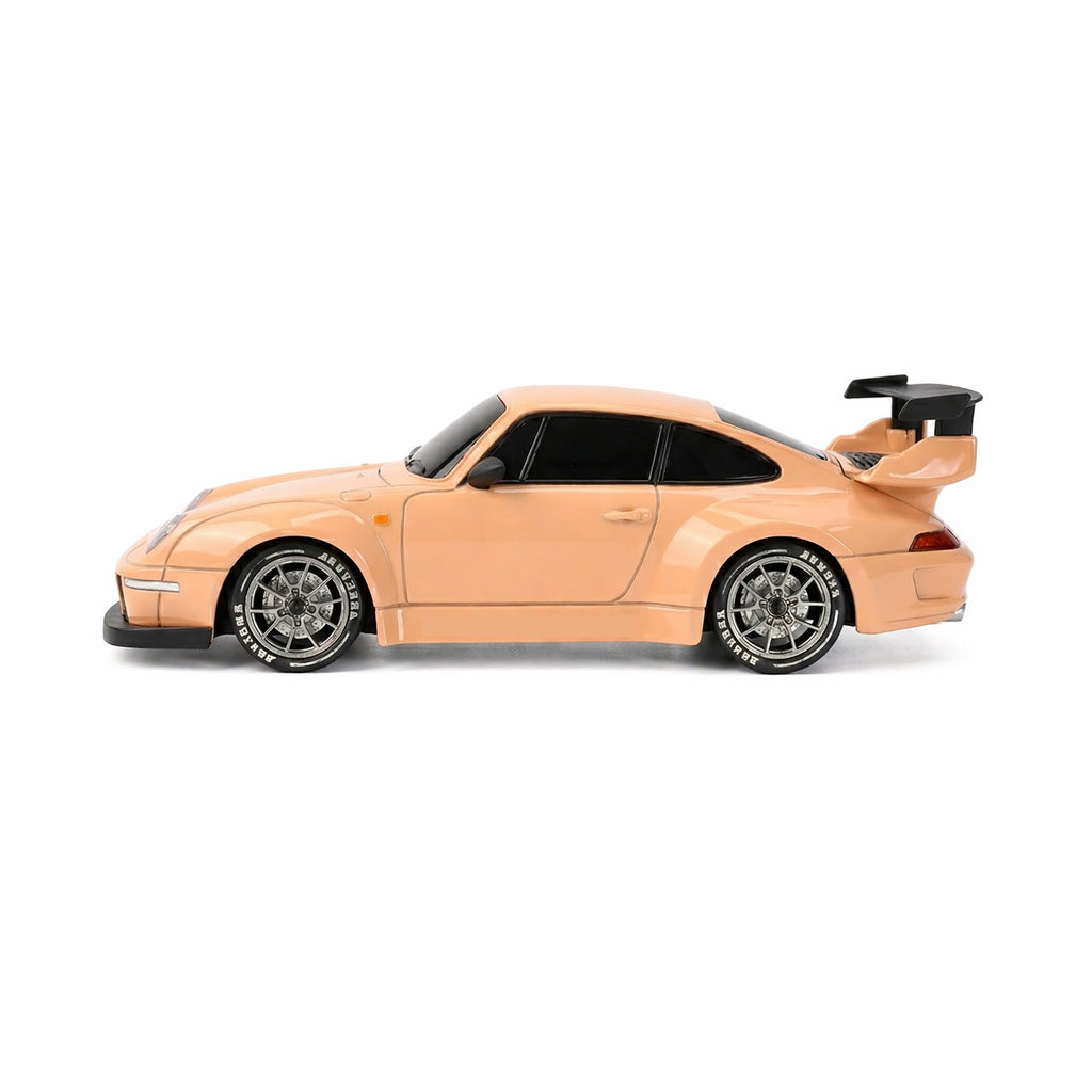 RCMania Porsche 1:18 4WD Drift RC Car | 20km/h | Boost Mode | 2.4GHz | LED | Dual Tyres | 100m Range | Boys Girls Adults | Orange