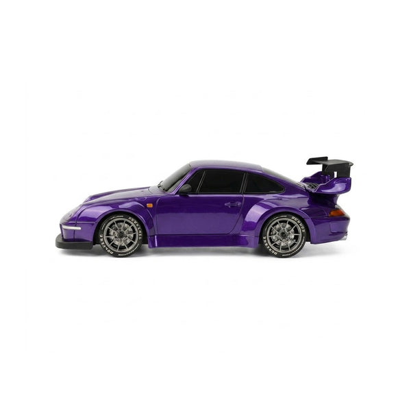 RCMania Porsche 1:18 4WD Drift RC Car | 20km/h | Boost Mode | 2.4GHz | LED | Dual Tyres | 100m Range | Boys Girls Adults | Shiny Purple