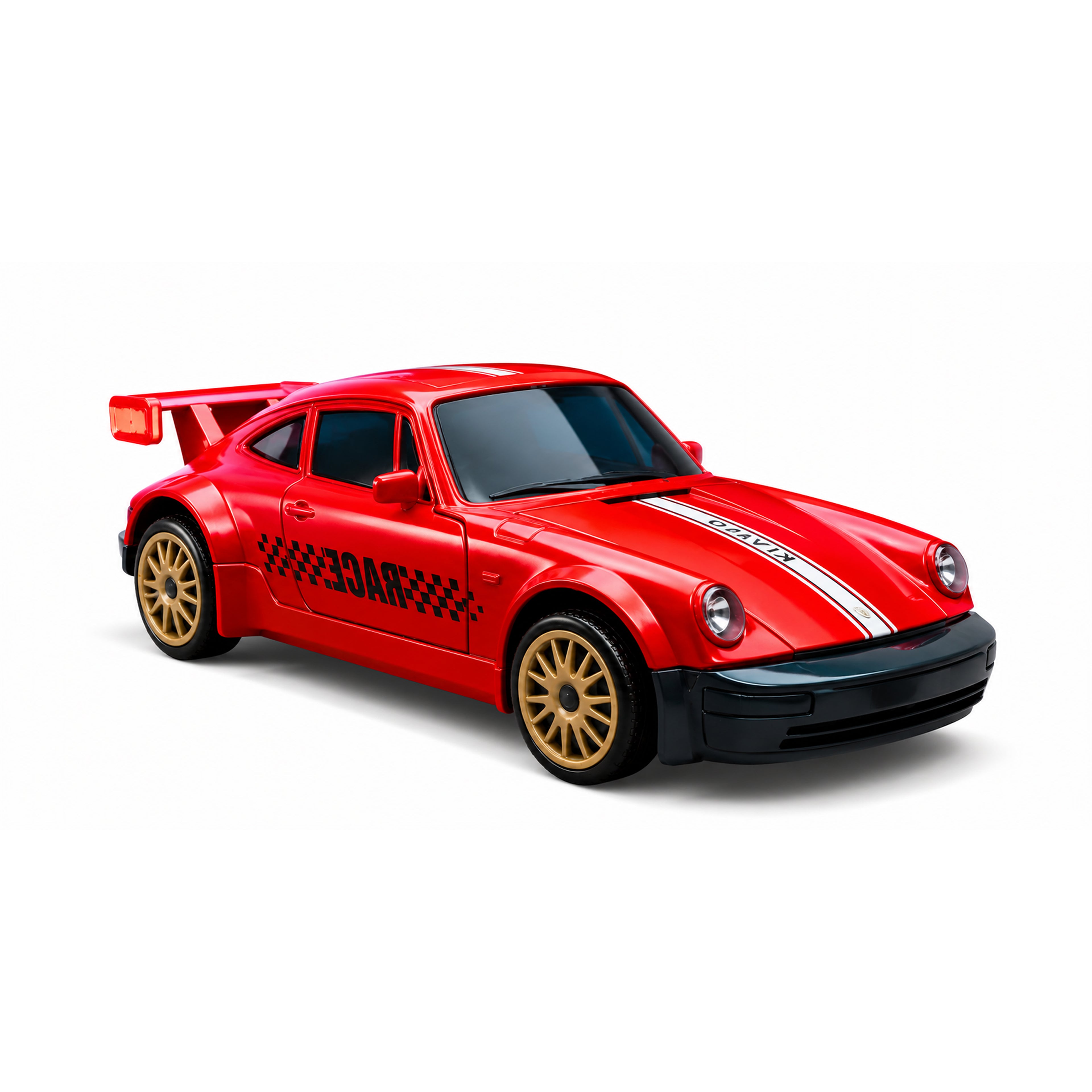 RCMania Porche 4WD Drift RC Car – Red | 25 km/h High-Speed Racing Car with Boost Mode