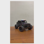 RCMania Police Truck 1:16 Remote Control Car | 500ft Range | 25km/h Speed | Rechargeable Battery Operated Cyber Truck with LED Lights for Kids & Boys