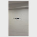 RCMania Dual Camera Foldable Drone with Bluetooth Connectivity, 360° Flip & Gyro Calibration (Black/White)
