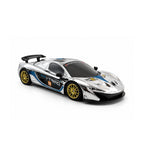 RCMania RC Drift Car 1:16 Scale 4WD 25KM/H High Speed Remote Control Drift Car with LED Lights, Extra Drift & Normal Tyres, Traffic Cones & Rechargeable Battery – Silver