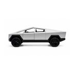 RCMania Tesla Cyber Truck 1:36Scale Alloy Die-Cast Car with Light & Sound, Pull-Back Action, Opening Doors & Trunk