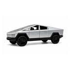 RCMania Tesla Cyber Truck 1:36Scale Alloy Die-Cast Car with Light & Sound, Pull-Back Action, Opening Doors & Trunk
