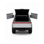RCMania Tesla Cyber Truck 1:36Scale Alloy Die-Cast Car with Light & Sound, Pull-Back Action, Opening Doors & Trunk