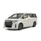 RCMania White Toyota Alphard Alloy Diecast Model Car – Premium Luxury Miniature (1:32 Scale)